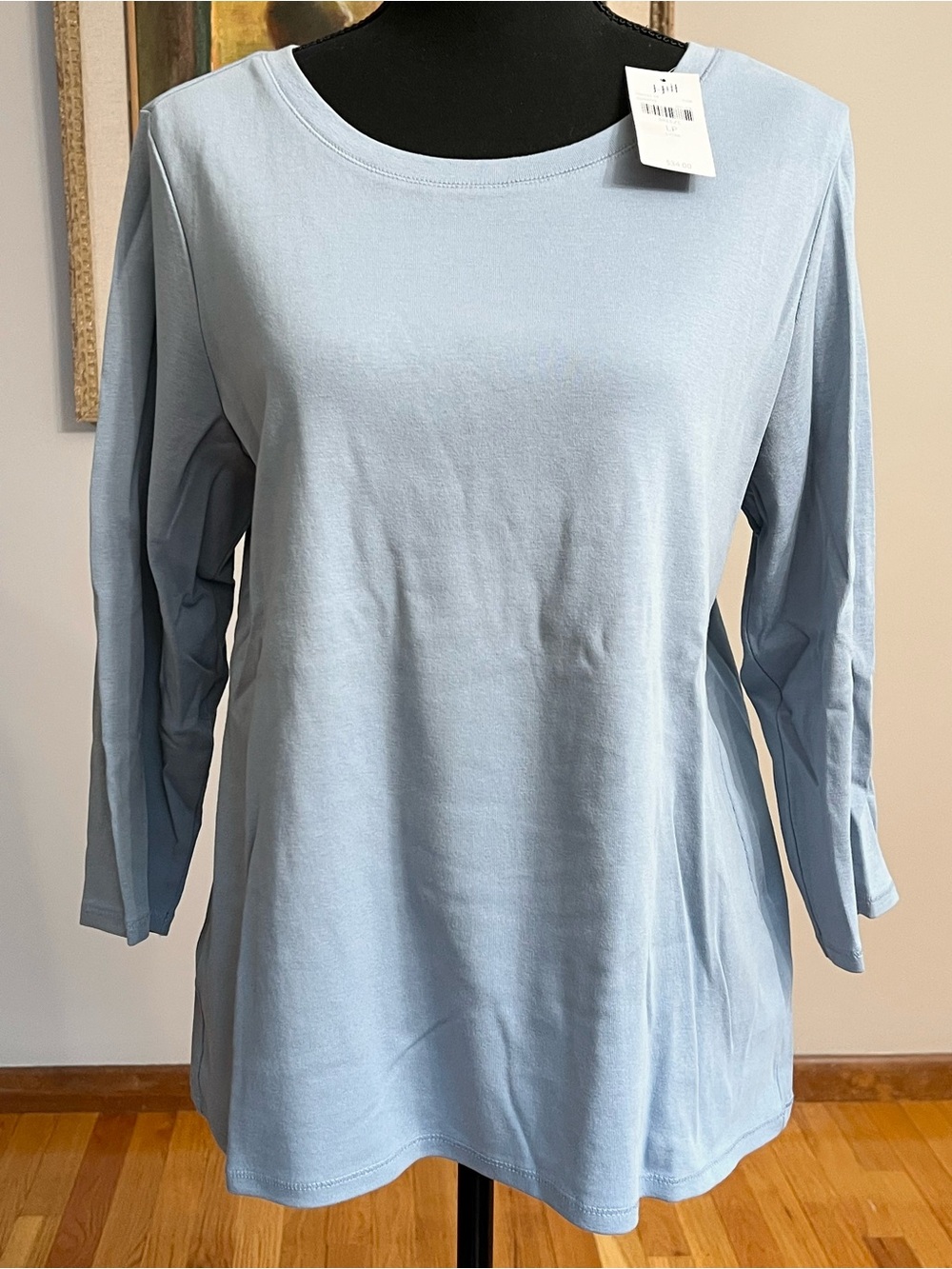 J. Jill Women's Large (P) 100% Pima Cotton Tees. Set of 4 with tags! - Picture 3 of 14